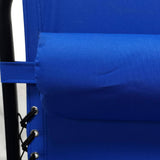 Folding Recliner Chair Lounger With Tray - Set Of 2 BSC-012