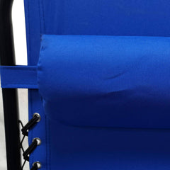 Folding Recliner Chair Lounger With Tray - Set Of 2 BSC-012