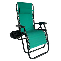 Folding Recliner Chair Lounger With Tray - Set Of 2 BSC-012