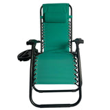 Folding Recliner Chair Lounger With Tray - Set Of 2 BSC-012