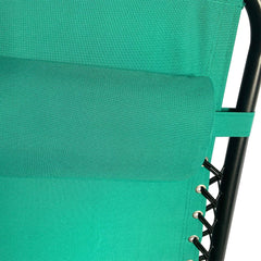 Folding Recliner Chair Lounger With Tray - Set Of 2 BSC-012