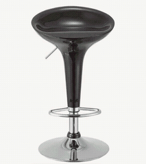 Set of 2 A01 black bar stools for kitchen6