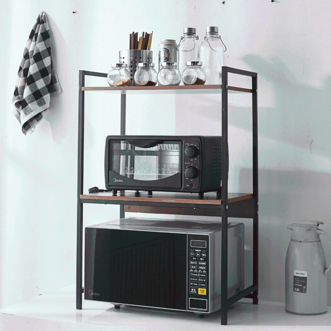 3 Tier Kitchen Shelf CK-JH02 for organized storage4