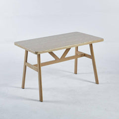 Elegant Walnut and Wood Dining Table DT-1270