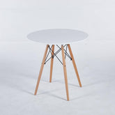 White Eames Table DT-02-2 modern design furniture1