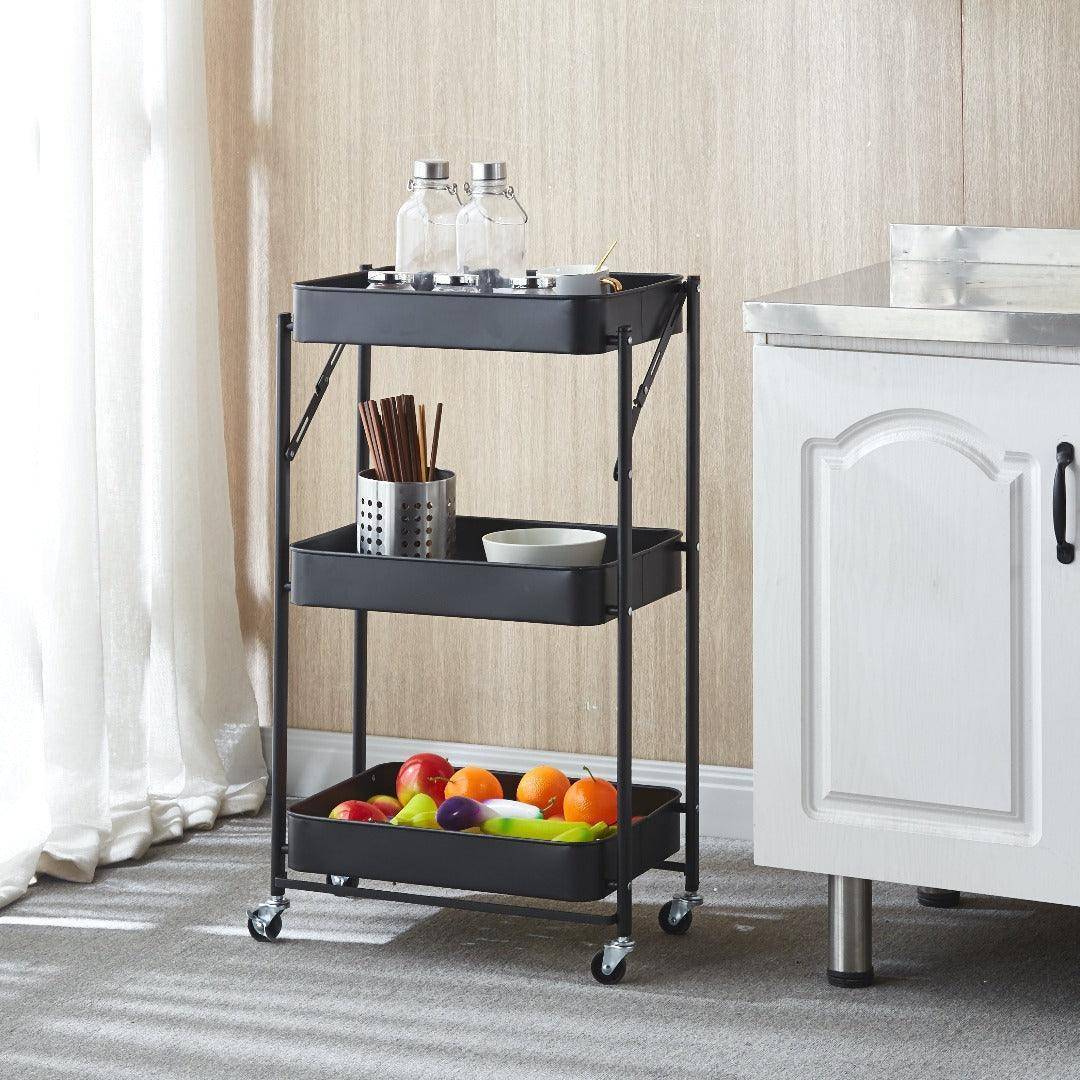 3-Tier Storage Cart SF-KJ6706 for organizing and decluttering spaces1