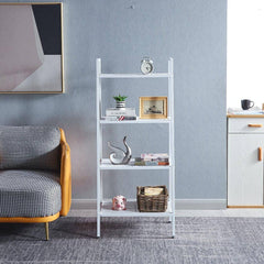 4-Tier Ladder Shelf SF-KJT12 for organized storage and display0