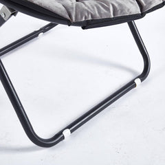 Luxurious Velvet Moon Chair - Elegant & Comfy Seating CR-0011