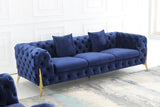 Velvet Deluxe Couches L8001 in elegant design0