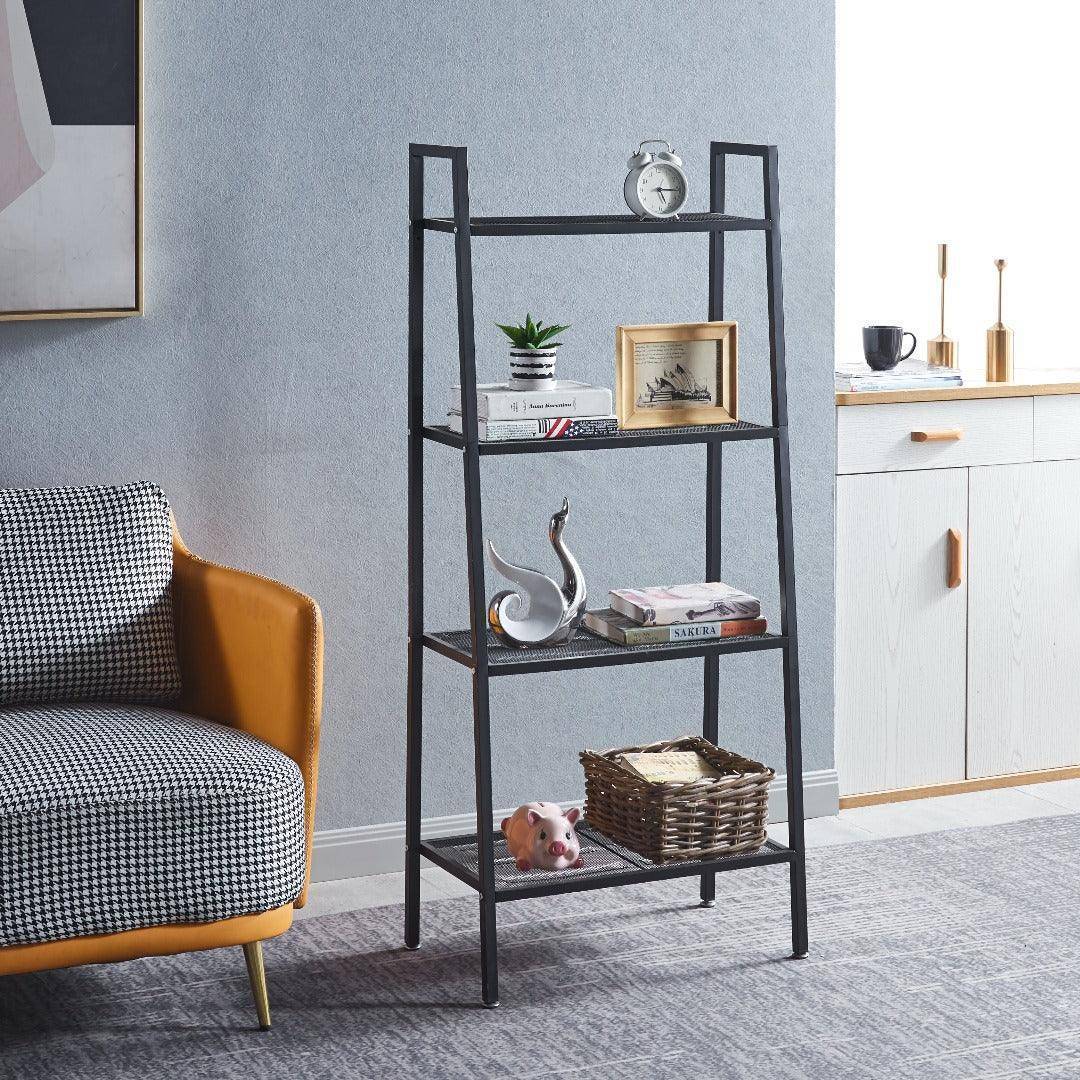 4-Tier Ladder Shelf SF-KJT12 for organized storage and display1