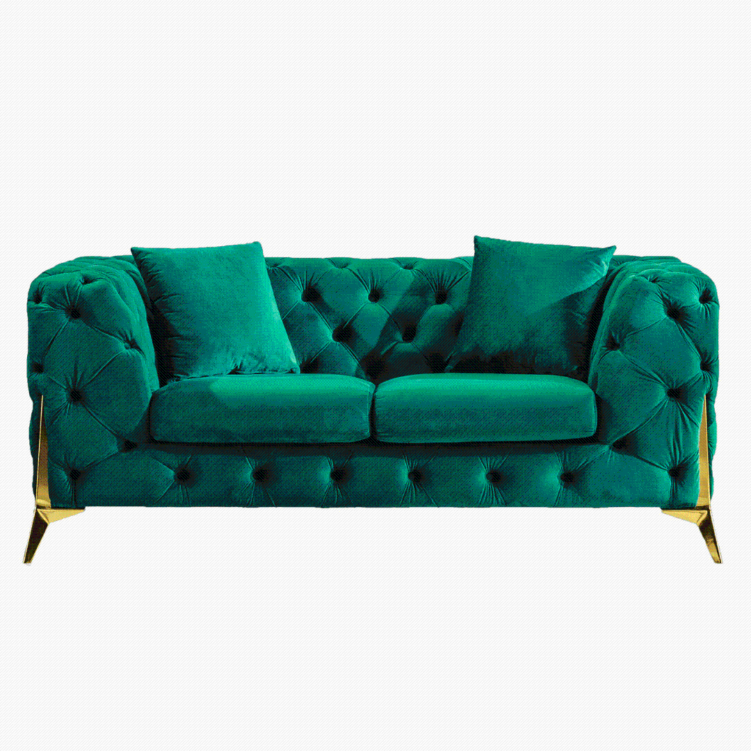 Velvet Deluxe Couches L8001 in elegant design6