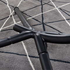 Spacious Swing Chair F-93, large room swing chair with sling folding mechanism, big comfy swivel chair with wide seat