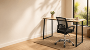 Computer desk South Africa – Multipurpose Computer Desk Combo with ergonomic mesh chair - ArtisanSA