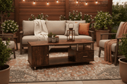 Square coffee table ideas for South African patios and outdoor entertainment areas - ArtisanSA