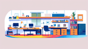 Space-Saving Solutions: How a Desk with Shelves Can Revolutionize Your South African Living Room - ArtisanSA South Africa