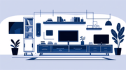 Upgrade Your Entertainment: Why a TV Stand with LED Lights is Essential - ArtisanSA South Africa