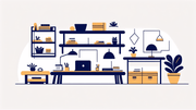 White and Gold Shelves: The Must-Have Decor for South African Interiors - ArtisanSA South Africa