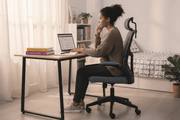 South African student studying at desk in ergonomic chair - best study chair South Africa | Artisan SA