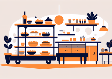 Unlock the Potential of Your South African Home: The Many Uses of a Round Bar Cart