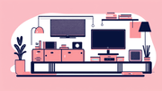 Style Meets Function: Why Every SA Office Needs a Modern Mid-Century TV Stand - ArtisanSA South Africa
