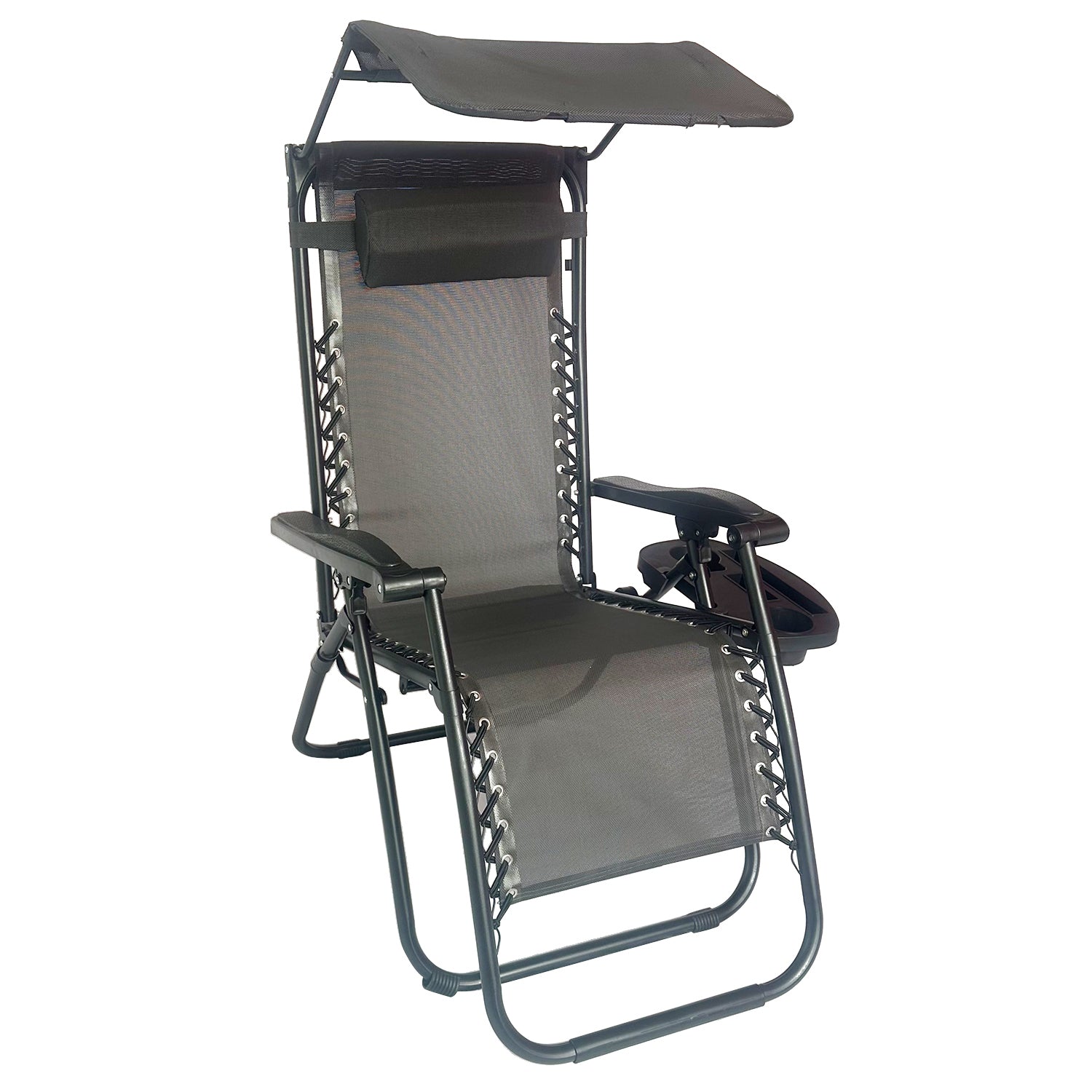 Sun Lounger Recliner Chair BSC-005 Grey