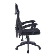 Ergonomic Office Chair Gamer Chair Home Recliner Gaming Chair Mesh Back - Black OC-015/JL-015