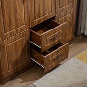 3 Door Wardrobe Closet Armoire Storage Cabinet WD-116 - Artisan SA Premium Furniture
