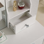 Dressing Table with Mirror DR-15 Storage Drawers - ArtisanSA