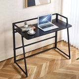 Modern Office Desk with Top Shelfing  	 SD-S06