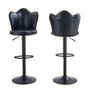 Petal Leather Bar Stools in 2-in-1 box CR-B088