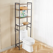 Over Toilet Bathroom Shelf with Storage Basket
