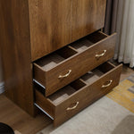 Wooden cabinet with open drawers in a room setting | Artisansa SA