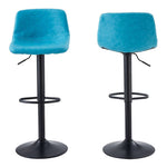 Low Back Leather Bar Stool 2-in-1 box CR-B038