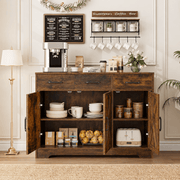 Farmhouse Sideboard Cabinet with 3 Drawers