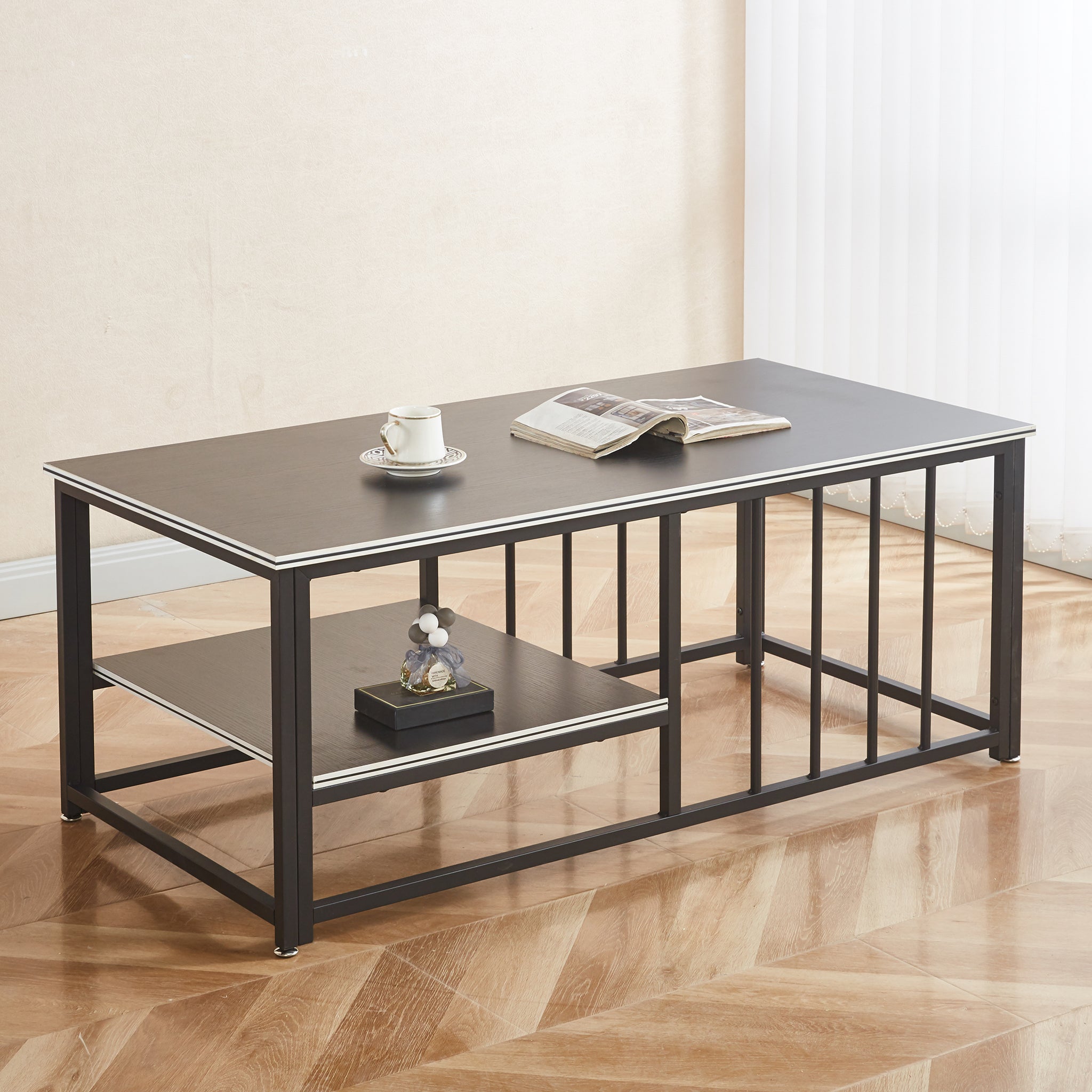 Coffee Table Sofa Side Table CT-112 BLACK