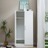 2 Door Wardrobe Storage Cabinet WD-112