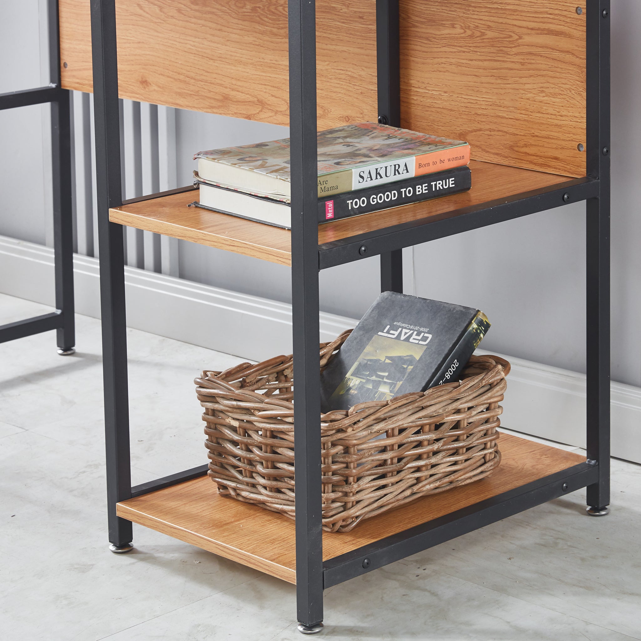 Computer Desk Student Table SD-24 Grey wood