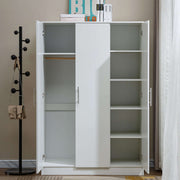 3 Door Wardrobe Clothes Closet WD-117 - Artisan SA Premium Furniture