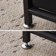 Bedside Table with Charging Station & LED Light