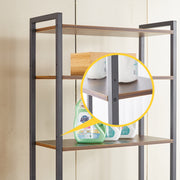Over Toilet Bathroom Shelf with Storage Basket