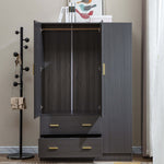 3 Door Wardrobe with Mirror Closet Clothes Storage WD-115 - Artisan SA Premium Furniture