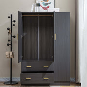 3 Door Wardrobe with Mirror Closet Clothes Storage WD-115 - Artisan SA Premium Furniture