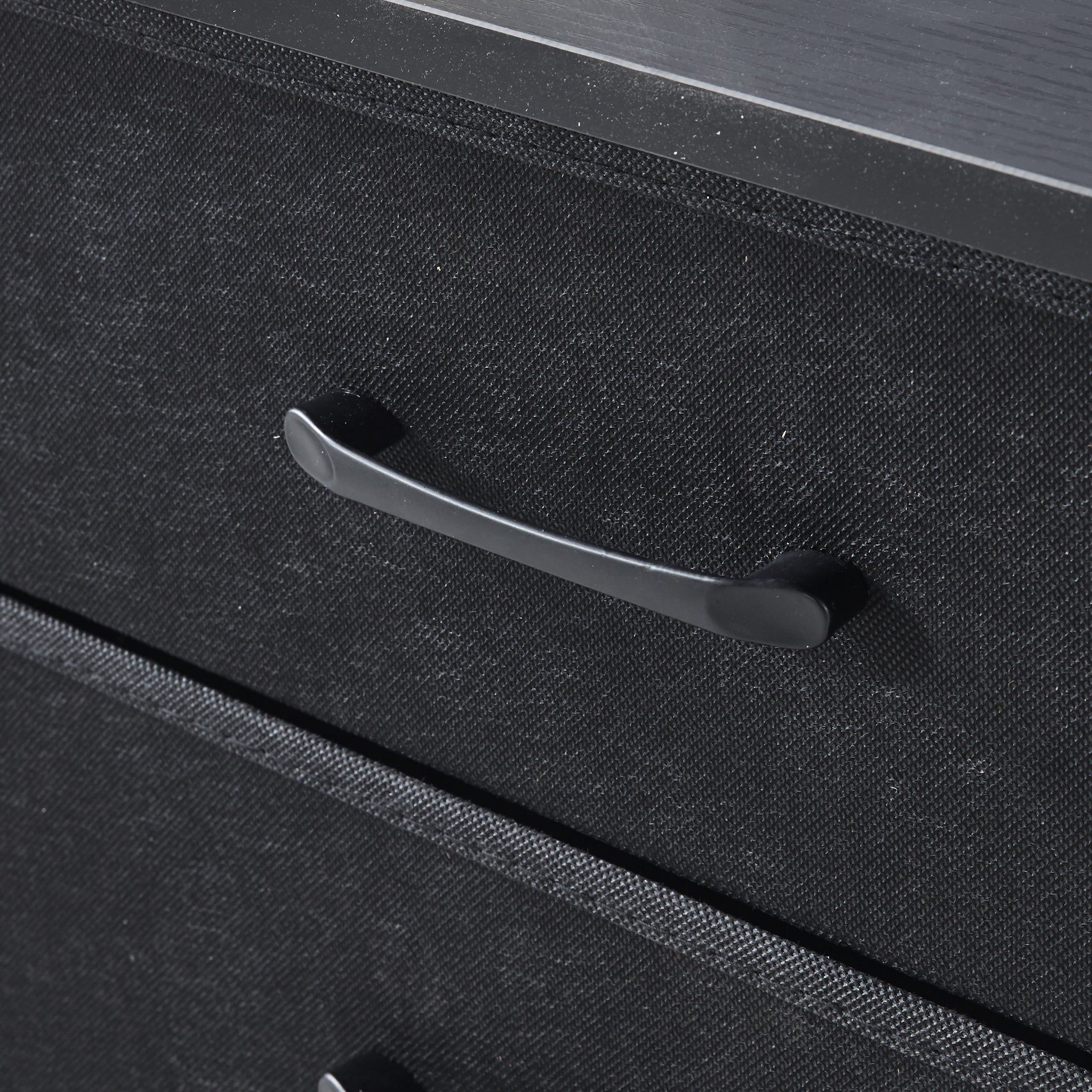 Storage Cabinet 5 Drawers TV Stand  OT-119 Black