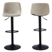 Low Back Leather Bar Stool 2-in-1 box CR-B034