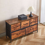 5 Drawer Storage Cabinet OT-118 with Durable Wood Top - ArtisanSA