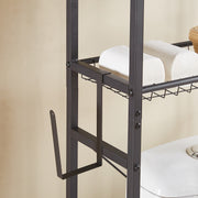 Over Toilet Bathroom Shelf with Storage Basket