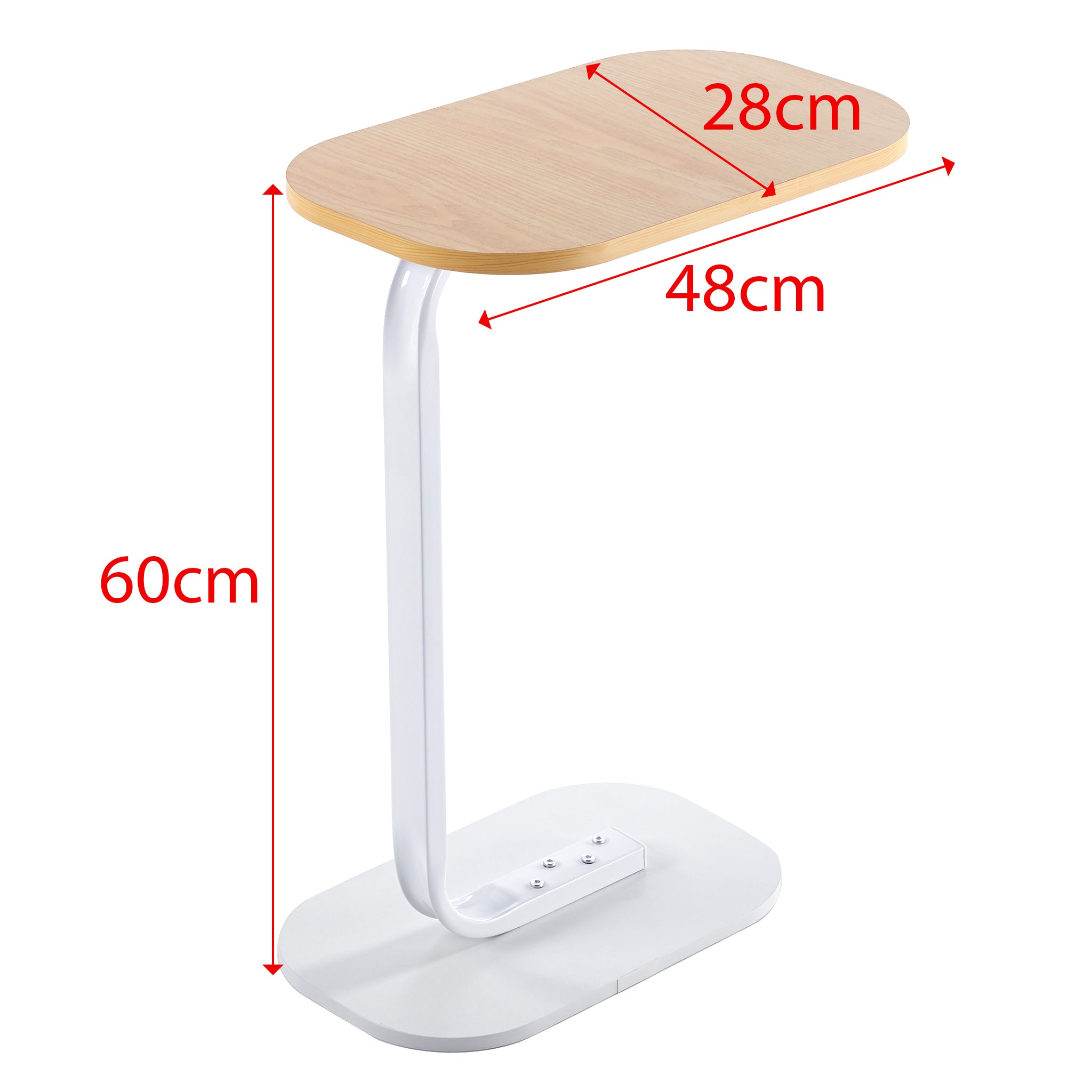 White & Yellow End Table Furniture, OT-106, Side Table
