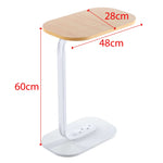 Modern Two-Tone End Table OT-106 dimensions and design features with measurements labeled.