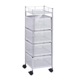 4 Tier Cubic Storage Cart organizer SF-1065