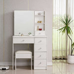 Dressing Table with Mirror DR-15 Sliding Storage - ArtisanSA